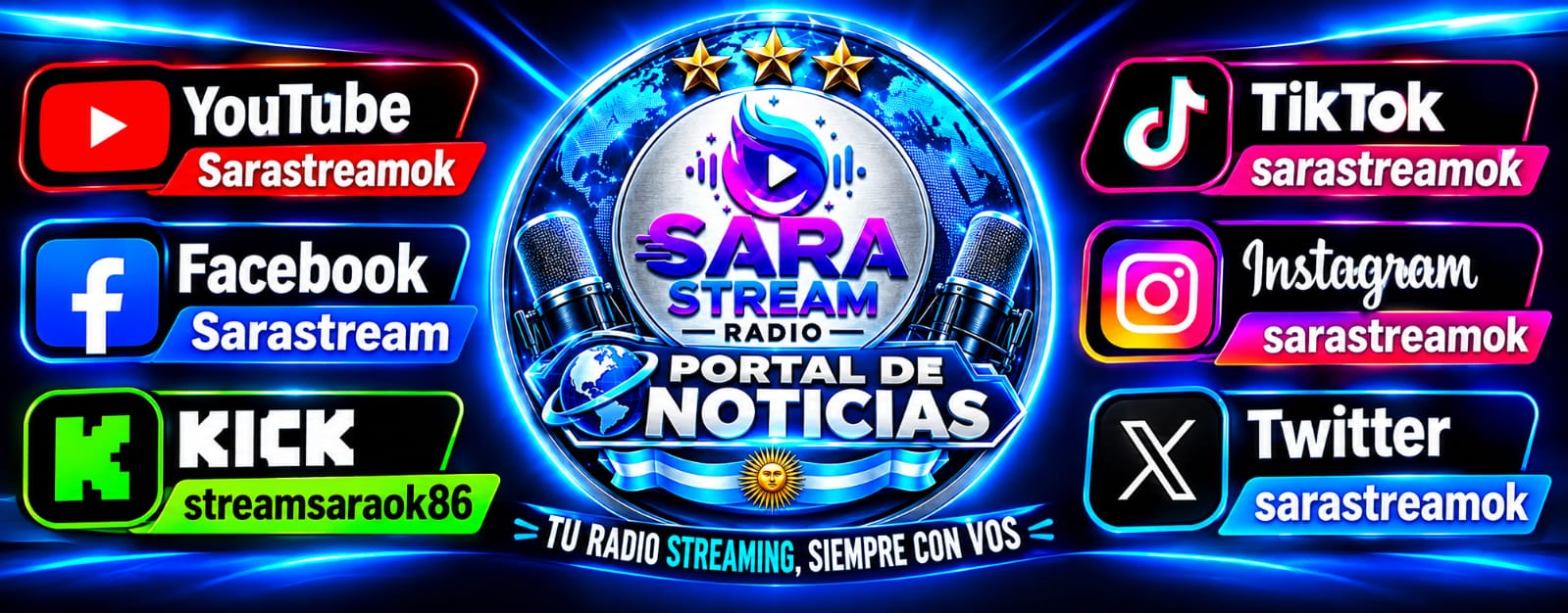 SARA STREAM NOTICIAS